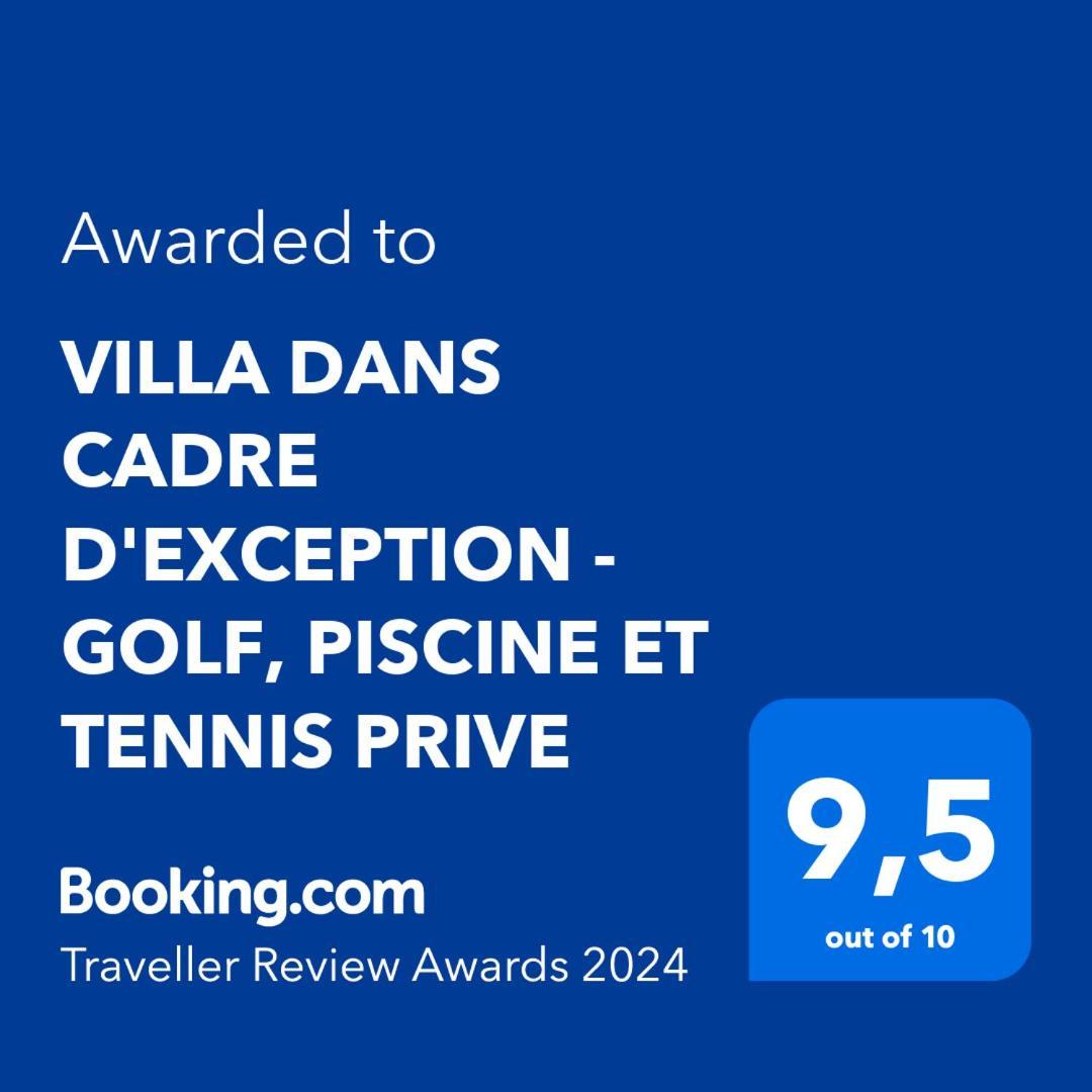 Villa Dans Cadre D'Exception - Golf, Piscine Et Tennis Prive Сен Сир сюр Мер Екстериор снимка